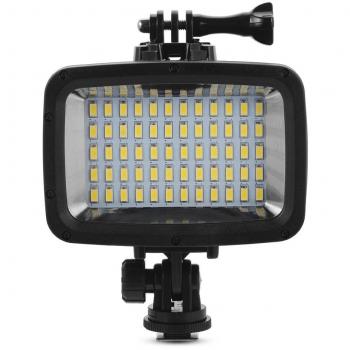 Submarino 40M Impermeable LED Buceo Vídeo Ligero 60 LED 1800LM para GoPro Hero 5/4/3+/3/2/ SJCAM SJ4000/SJ5000 / Xiaomi Yi / SONY Cámaras DSLR Deportes LD846