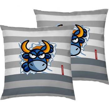 KUKUXUMUSU - 2 Fundas de almohada ROMPIENDO SUEÑOS 65x65 cm