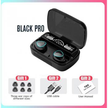 Auriculares Inalámbricos TWS M10 Bluetooth Resistentes al Agua con Cargador Portátil y Control Táctil 3D para Smartphone