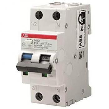 Earth Leakage Circuit Breaker DS201A-C20/0,03 - Characteristics: Type A, 20 A, 30 mA