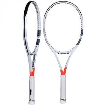 Babolat Pure Strike 100 Unstrung Raquetas de Tenis, Hombre, Blanco/Rojo, 3
