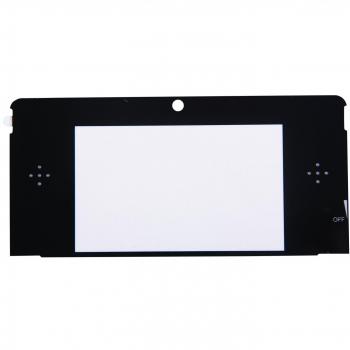 Timorn plástico reemplazo de la Pantalla Protectora de la Lente de la Placa Frontal de la Pantalla Superior de 3DS