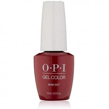 OPI Gel Color Miami Beet Intense Red Nail Polish (15 ml)