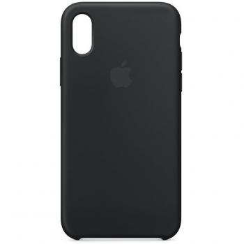 Apple Silicone Case (for iPhone X) - Black