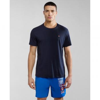 Napapijri - Camiseta de hombre Salis SS Sum lisa de manga corta