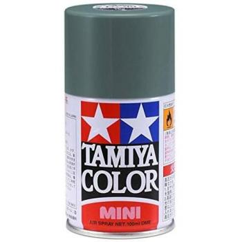Tamiya Spray TS-48 Pintura Esmalte Gris Helicóptero Gunship Grey