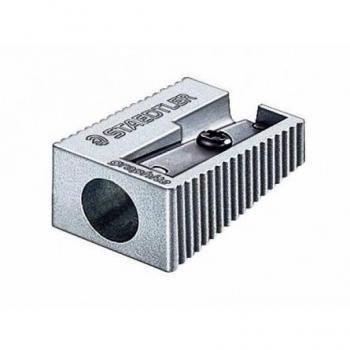 Sacapuntas metalico Staedtler de aluminio cuña