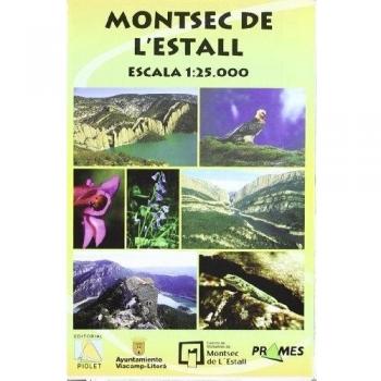 Mapa Montsec De L'estall