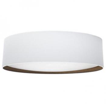 Plafón LED 96W Tatiana Blanco/Madera Oscura 3000-4000-6500K 14x60x60 cm 7488lm