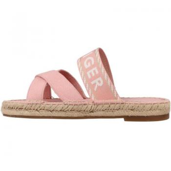 Sandalias de Mujer Tommy Hilfiger Modelo Webbing Color Rosa TQS