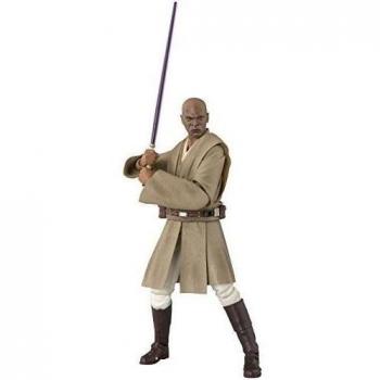 Bandai- Star Wars Mace Windu Figura, 15 cm