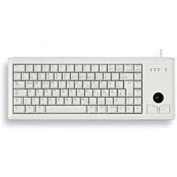 Teclado CHERRY G84-4420 Compact Keyboard USB Internacional de EE.UU. Gris