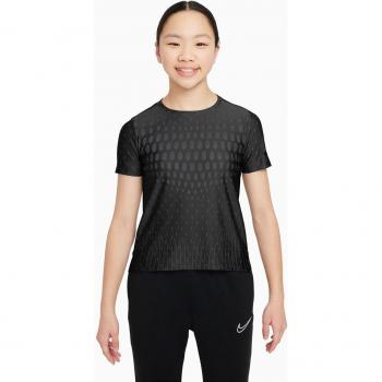 Camiseta de niña Nike con logo, tejido transpirable, corte regular, disponible en varios colores y tallas
