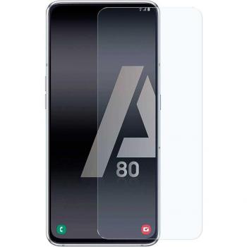 Protector de Pantalla para Samsung Galaxy A80 Cristal Templado 0.3mm 9H 2.5D Plano Vidrio Anti-Arañazos Premium