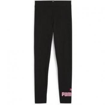Leggings Puma Essentials Logo para niñas en color negro