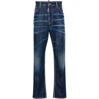 Dsquared2 Men's 642 Denim Jeans in Blue | Size 50 | S74LB1422S30342470