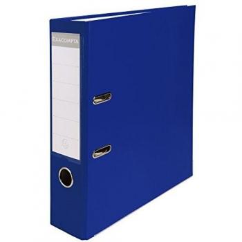 Exacompta 918407B - Archivador de palanca polipropileno, Azul, A4, 320x290 mm, 1 pieza