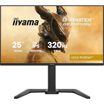 Monitor Gaming iiyama G-Master™ Gold Phoenix™ 24,5 FHD 320Hz IPS 0,4ms G-SYNC Ajustable