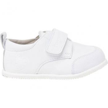 Zapatillas deportivas de bebés de piel con cierre adherente