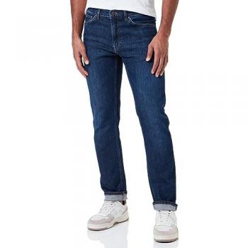Jeans Gant para Hombre Regular Fit Azul 30/34, Casual, Algodón Denim