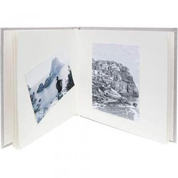 Álbum de Fotos Deknudt Gris 20x20 con 20 páginas blancas A66DF7