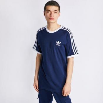 Adidas Originals Adicolor Classics 3-Stripes T-Shirt, Blue, Men's, Size X-Small