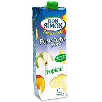 Don Simon Frutas + Leche - Funciona Max Tropical 1 L Brik