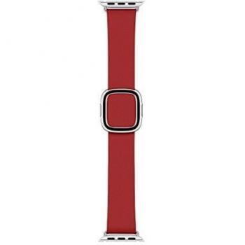 Apple Watch - Correa Rojo carmín con hebilla moderna (40 mm) - Talla S