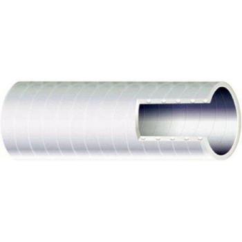 Sierra Shields 1 Vac Extra Heavy-Duty/FDA-Grade Hose, 10'L in White