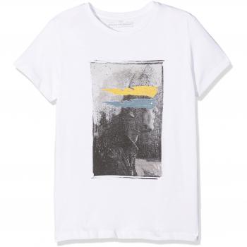 Gocco W74TCCCA402WA, Camiseta para Niños, Blanco, 164