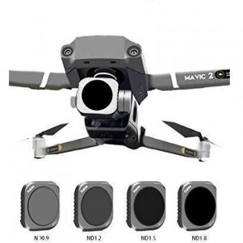 Haida NanoPro - Kit de filtros ND para DJI Mavic 2 PRO con filtros ND0.9/1.2/1.5/1.8