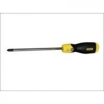 064976 STANLEY 3PT X 150MM CUSHION GRIP SCREWDRIVER POZI