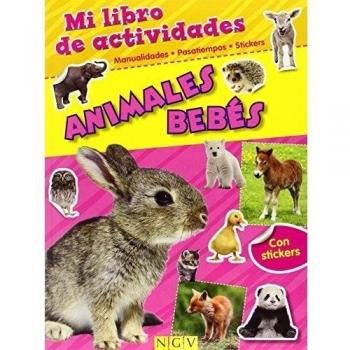 Animales Bebés. Mi Libro De Actividades