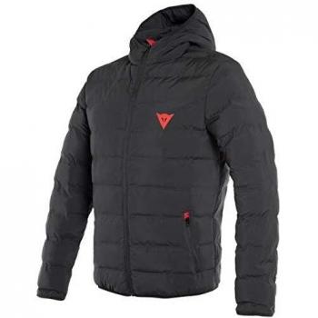 Dainese Down-Jacket Afteride, Chaqueta Impermeable Moto, negro, m