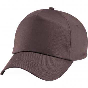 Gorra de béisbol unisex Beechfield original de 5 paneles One Size color chocolate
