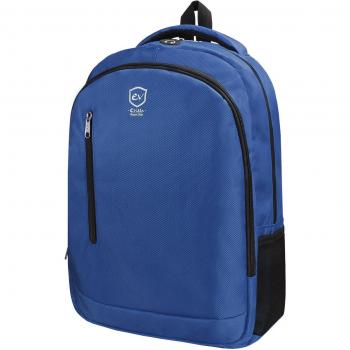 Mochila E-Vitta Discovery en Azul para Portátiles de 15.4-16/39.1-40.6cm con Interior Acolchado, Dos Bolsillos de Malla, Salida para Auriculares y Dos Asas