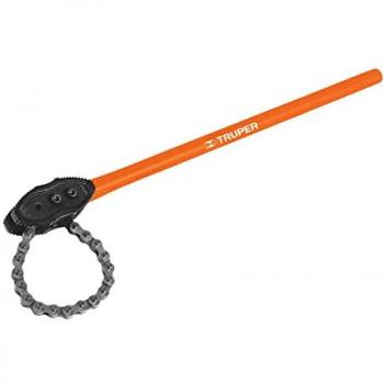 Llave de Cadena Tipo Caimán Truper 710mm Uso Pesado Acero Mango 58cm