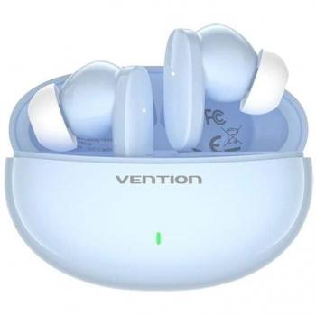 Auriculares Bluetooth Vention NBFS0 con Estuche de Carga, Autonomía 7h, Color Azul