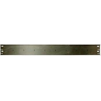 SimonRack 70171201008 - Frontis delantero de 1200 x 100 mm, color galvanizado