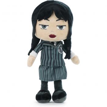 Peluche Miércoles Addams con Vestido Elegante 32cm