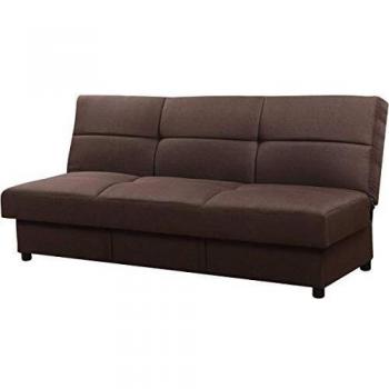 habitatetjardin Sofá Cama Clic clac Enzo - 3 plazas - Chocolate