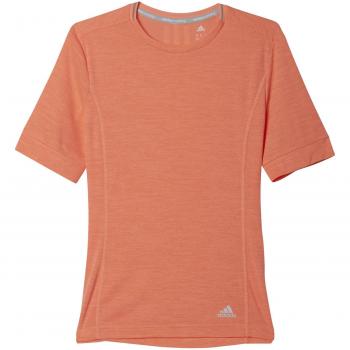 adidas T-Shirt SN S/S W Camiseta-Mujer, Naranja