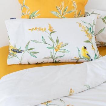 Funda de Almohada Multicolor Corniglia 100% Algodón 45x125 cm para Cama de 105