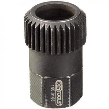 Herramienta de Montaje KS TOOLS 150.3103 - Inserto Vielzahne 15,0 mm, 33 Dientes, Perforado