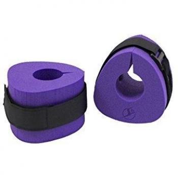 Muñequera-Tobillera-Brazalete Leisis de Foam Morado Infantil, Talla Única