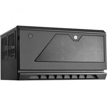 Silverstone SST-CS381 Chasis NAS de Alto Rendimiento Micro-ATX, Negro