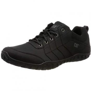 Caterpillar Instruct Men's Black Leather Sneakers EU 45