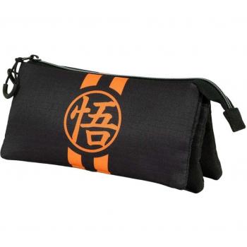 Karactermania Dragon Ball Lining Ball Estuche Portatodo Triple Eco Negro 23x11x7cm