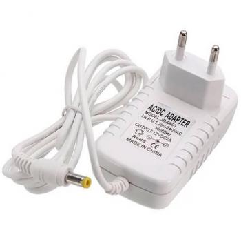 Adaptador de corriente DC12V/24W/2A, blanco