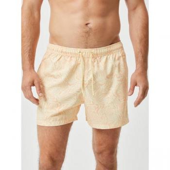 Björn Borg Borg Print Swim Shorts Yellow, Size S